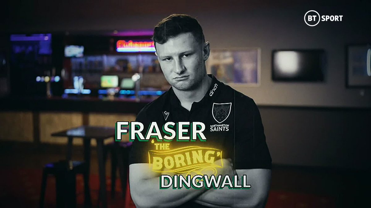 Let's. Play. DARTS! ๐ Rory Hutchinson, Fraser Dingwall and George Furbank step up to the oche to discuss Northampton Saints ๐'s run in with Alastair Eykyn. What about those nicknames? ๐
#GallagherPrem