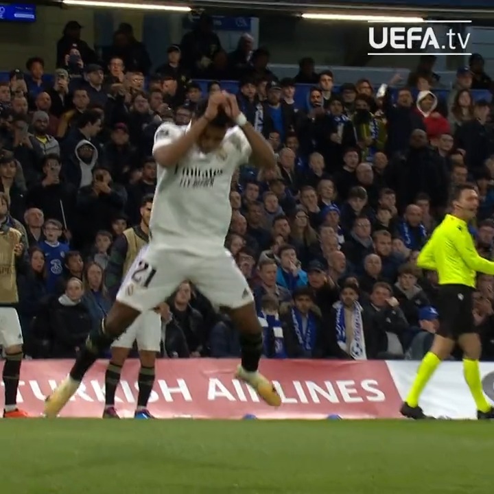 "Cristiano, who is my idol, popped into my head." #UCL