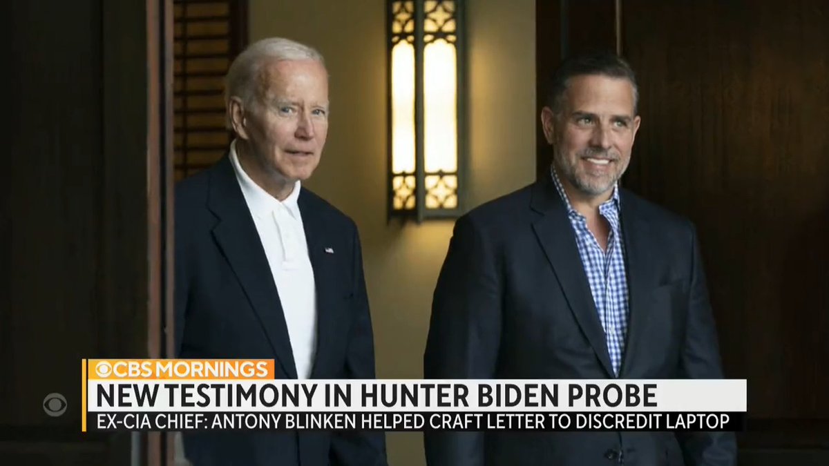 Days after a story about Hunter Biden’s laptop in 2020, Sec. of State Antony Blinken, then a Biden campaign adviser, reached out to a former CIA official + “set in motion the events that led” to a statement from intelligence officials say House Republicans.