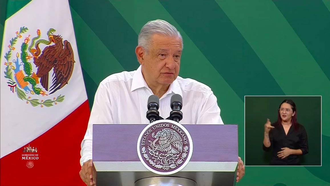 "Estamos muy contentos porque se vendió el ostentoso Avión Presidencial", dijo el presidente López Obrador sobre la venta del TP-01. "Es un avión que no podía utilizarse en nuestro país, porque técnicamente debe volar en distancias largas". Más, en: