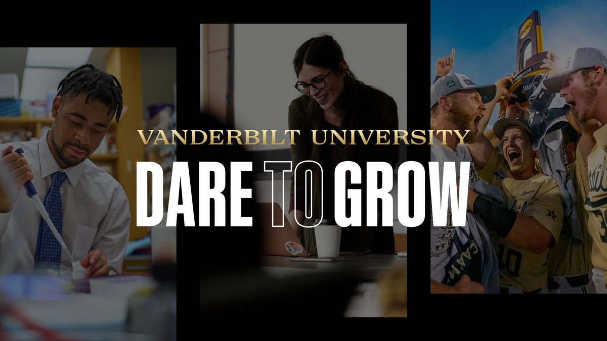 In our 150th year, Vanderbilt continues to #DareToGrow. Join us in our quest to drive bold new levels of growth through a $3.2B campaign to power initiatives of innovation, collaboration and belonging: