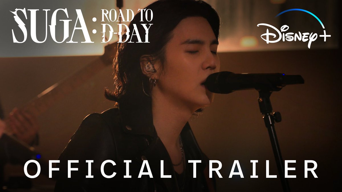 Experience #SUGA: Road to D-DAY, now streaming on #DisneyPlus.
