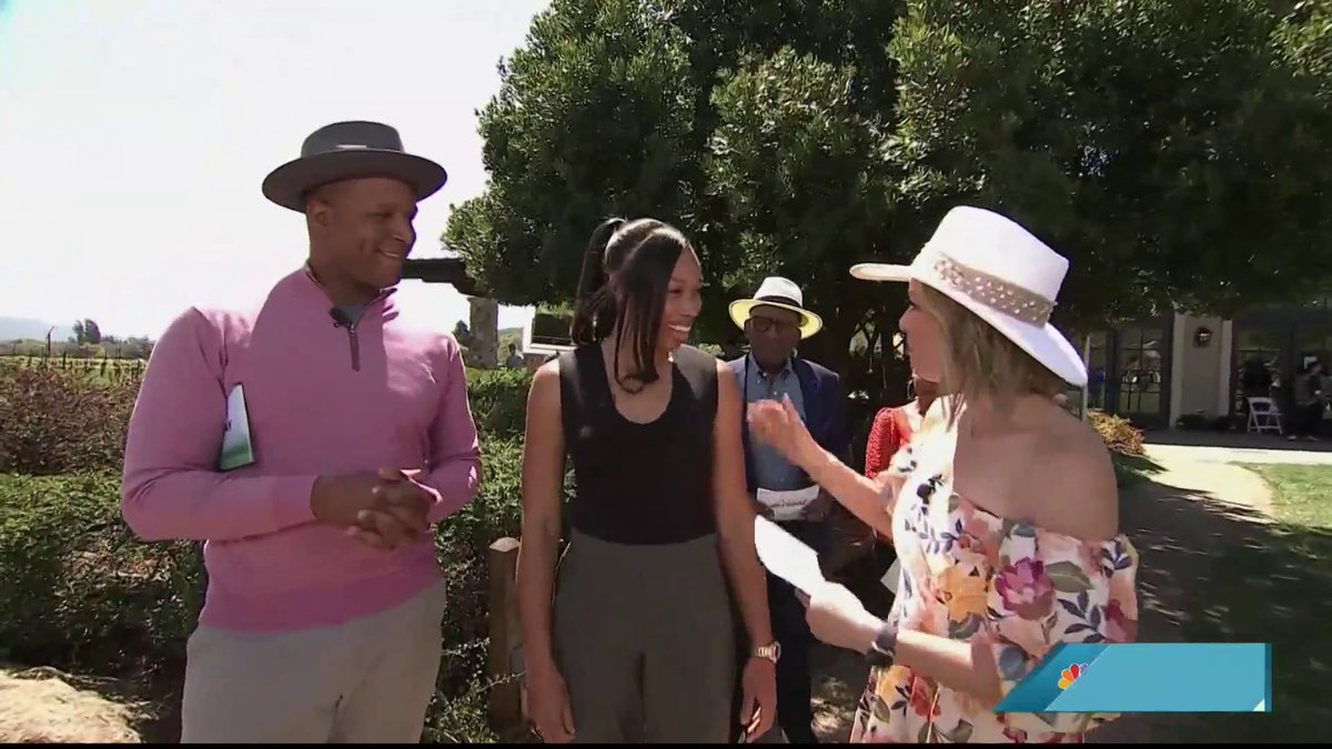 We’re catching up with Allyson Felix at the Start TODAY wellness event in Sonoma County. The Olympian opens up about her growing athletic brand Saysh, speaking affirmations every day with her daughter, and more. Sponsored by Sonoma County Tourism.