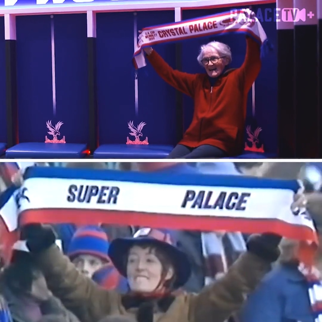 Finding an old photo of an unforgettable memory 🎞📸 Our fanbase coming together ❤️💙 #CPFC