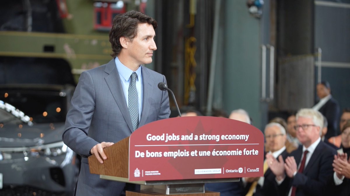 Canada has secured the deal to build a massive electric vehicle battery factory in St. Thomas – Volkswagen Group’s first overseas battery factory. More on what this factory, and this historic investment in Canadian workers, means for our economy and our future:
