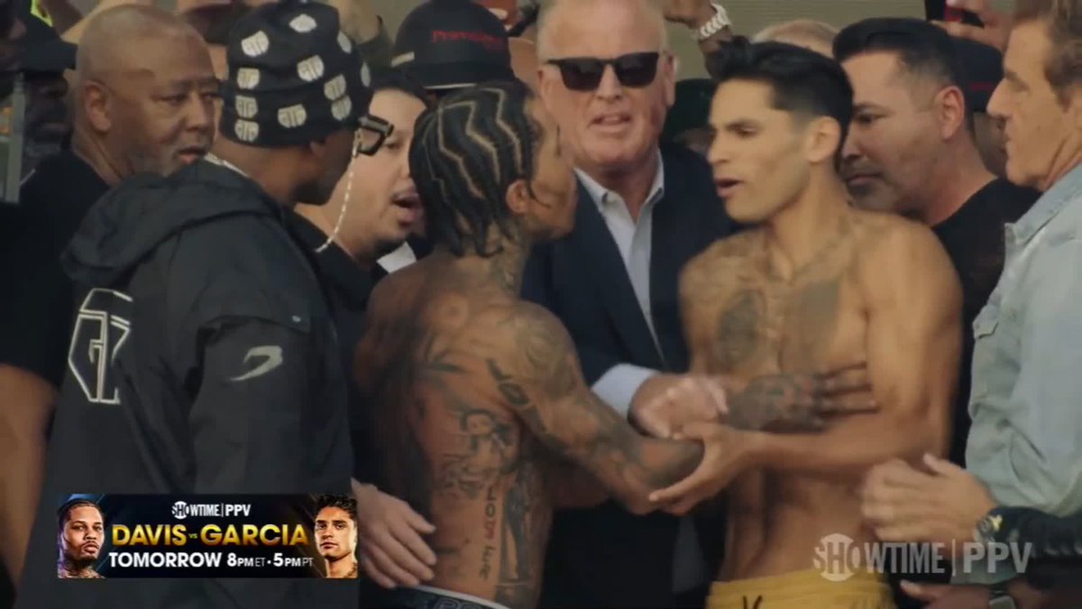 🚨🚨 LE FACE OF FINAL ENTRE TANK ET RYAN GARCIA. RENDEZ-VOUS DEMAIN POUR CE COMBAT DE FOUUUU !!