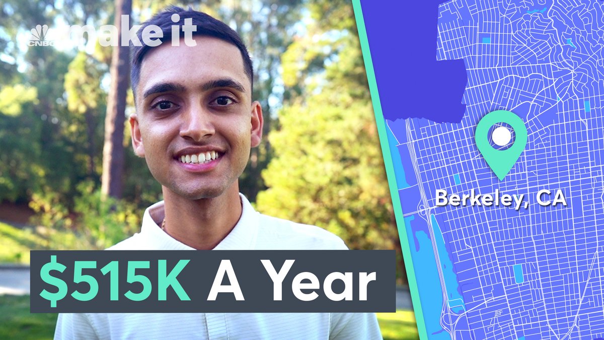 This 25-year-old lives on around $515,000/year in Berkeley, California. 💰 (via CNBC Make It)