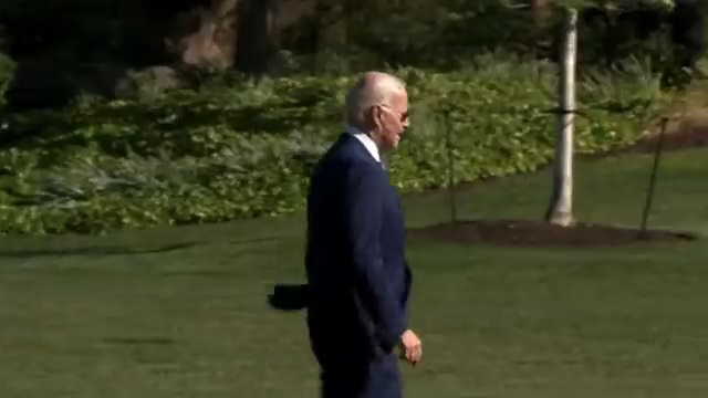 Biden ignores questions as he retreats to Camp David for the weekend. Since taking office, Biden has spent 328 days — 40% of his presidency — on vacation.