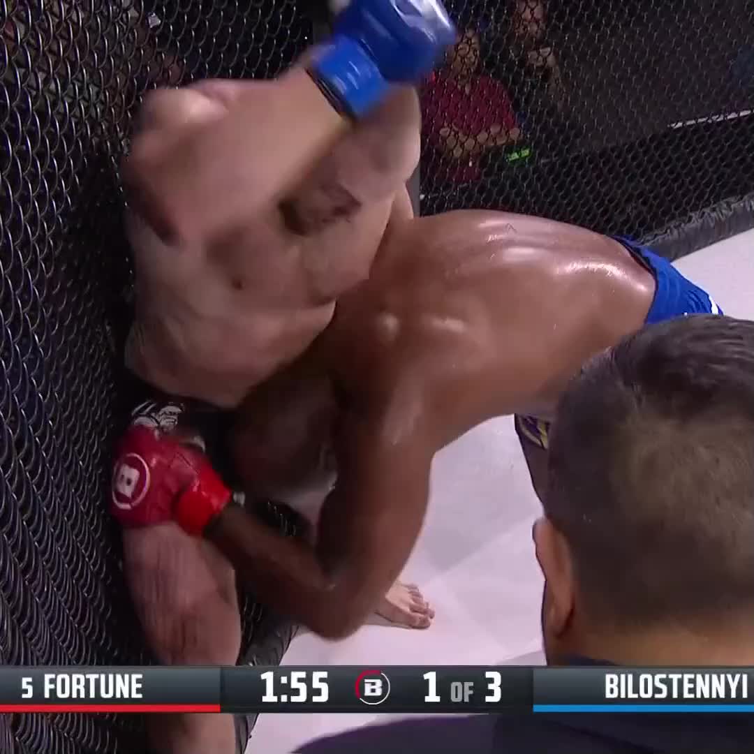 Thoughts on the stoppage? #Bellator294