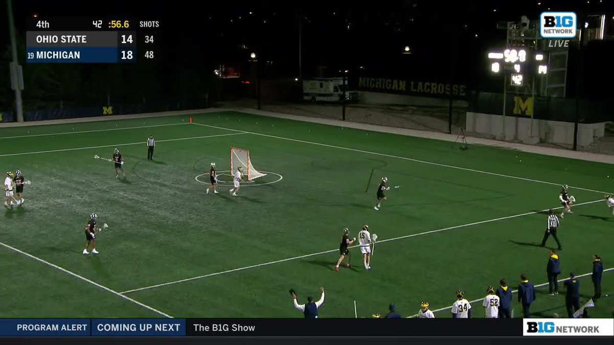 GOAL!!! Boehm breaks single game record with 8! #GoBlue〽️