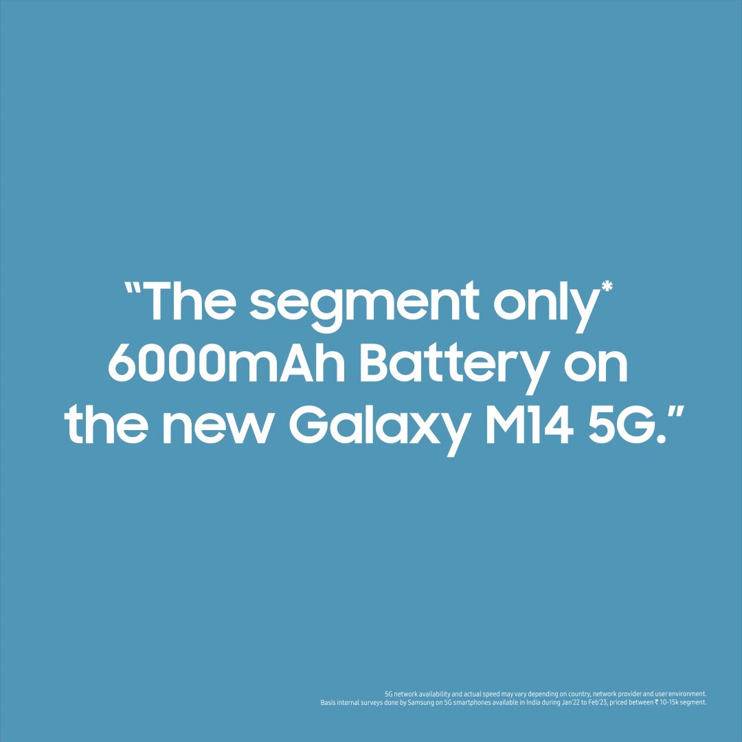 The spotlight’s on you! It’s your turn to own the new Monster. Just comment the right answer and stand a chance to win* a #GalaxyM14 5G smartphone for yourself. *T&amp;C apply. Detailed T&amp;C: #Monster5G #Samsung