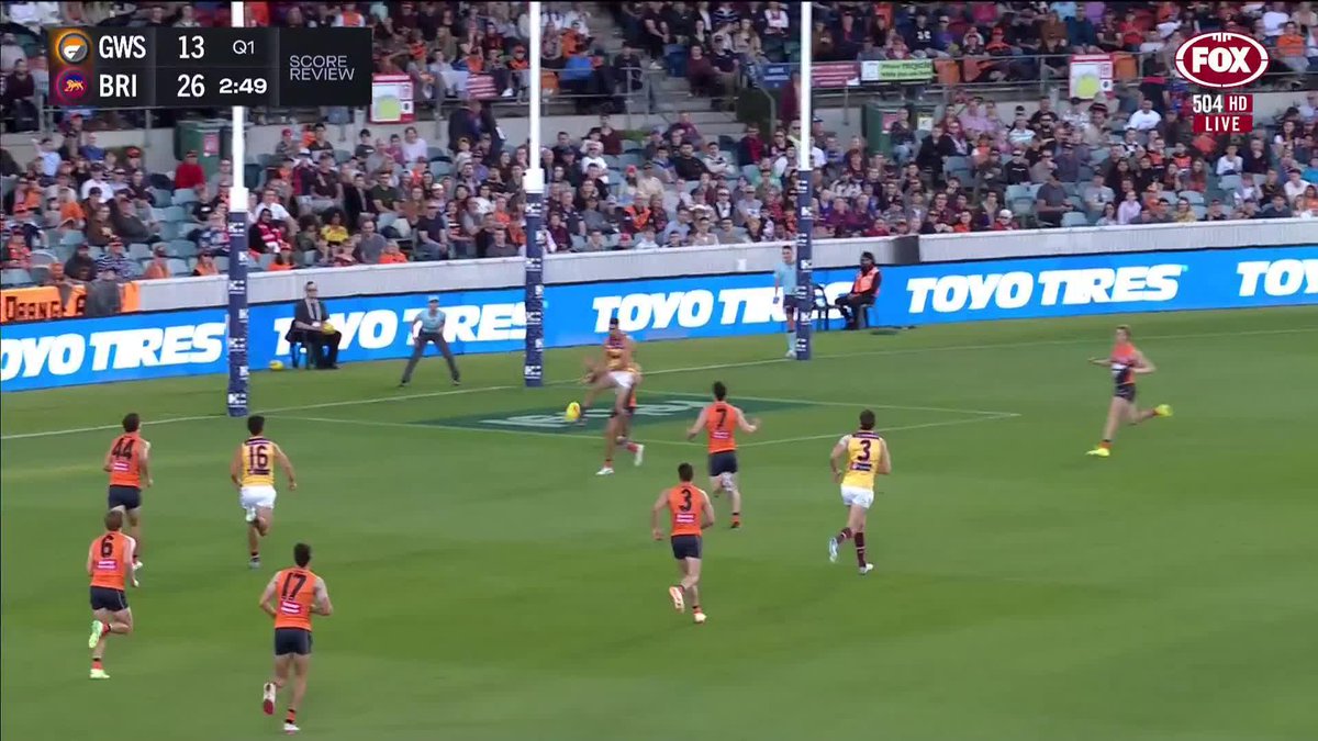 OUTRAGEOUS from Charlie Cameron! 🔥🔥 📺 Watch #AFLGiantsLions LIVE on ch. 504 or stream on Kayo: ✍️BLOG 🔢 MATCH CENTRE