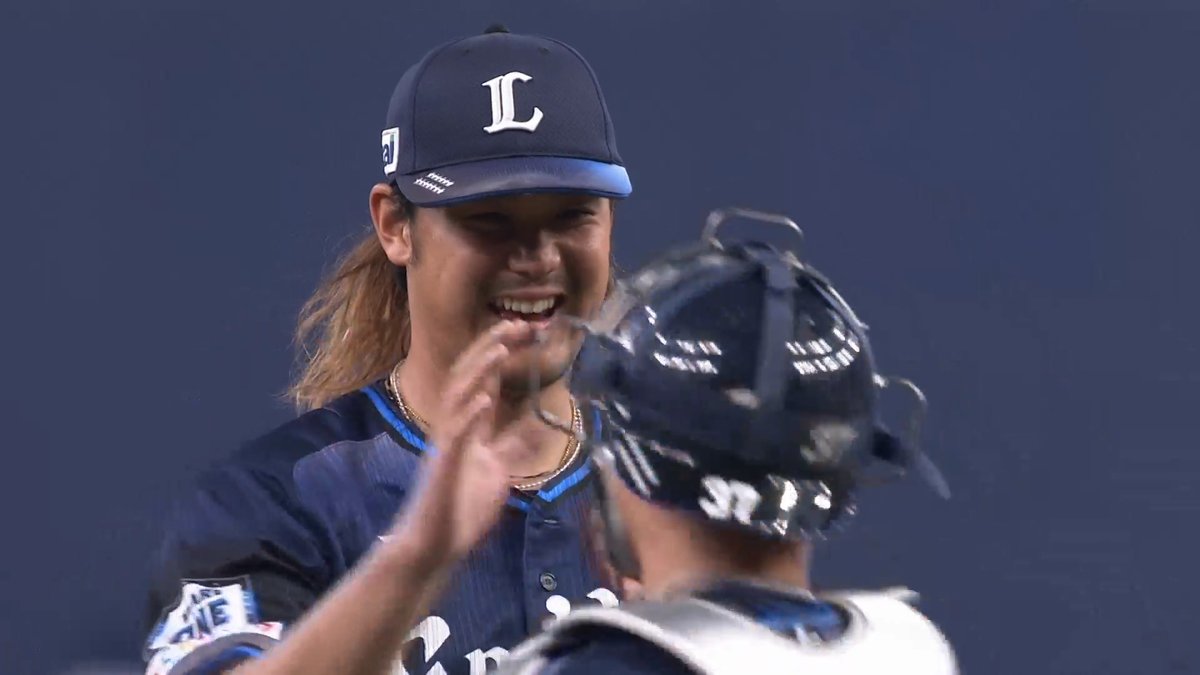 9回を投げ切り完投勝利を収めた #高橋光成 投手! 最後はズバッと見逃し三振を奪い、試合を締めました! #埼玉西武ライオンズ #seibulions