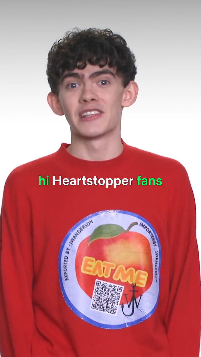 One year ago today we said “hi” to Heartstopper S1. What’s next? If you’re lucky you might find out this week… 🍂