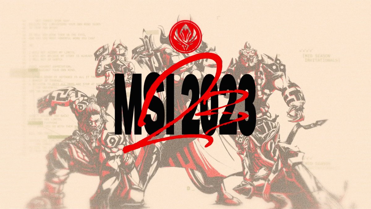 Your #MSI2023 English Broadcast Talent!