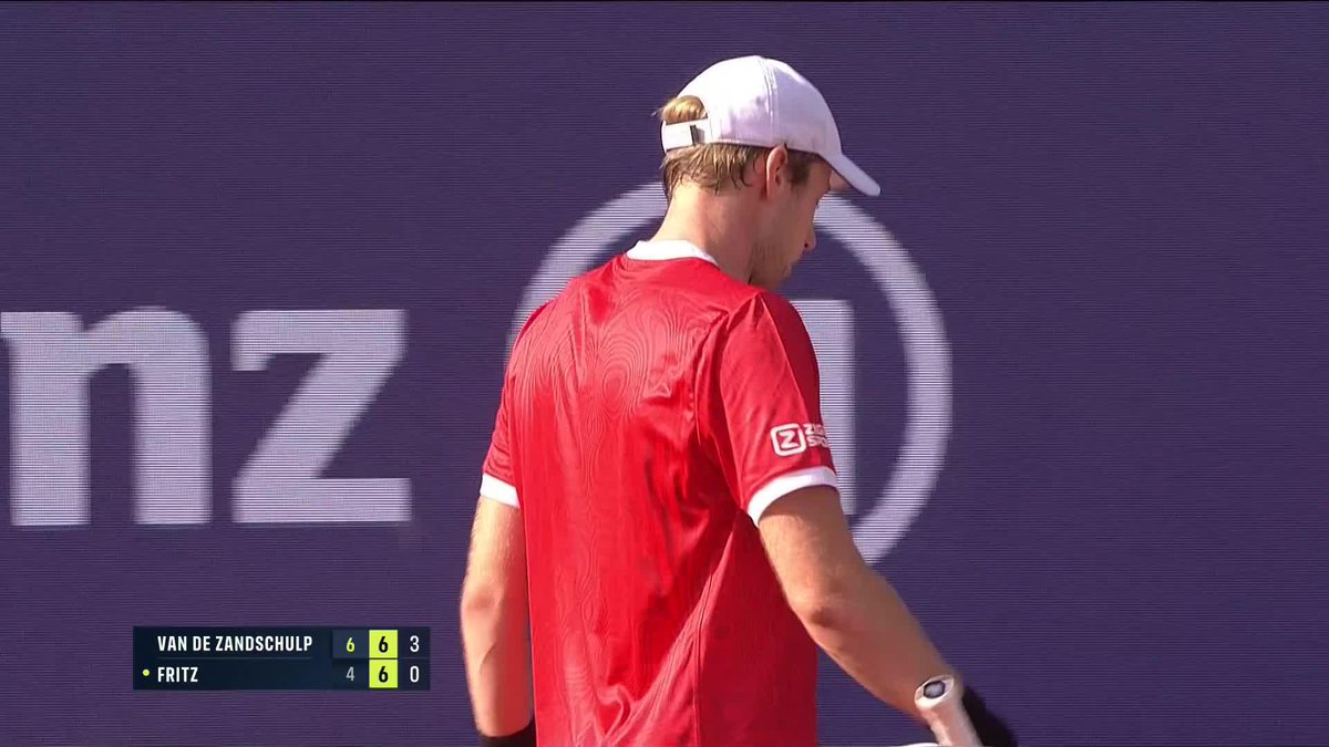 Botic sails on 🙌 Botic van de Zandschulp is into the Munich final for the second consecutive year after defeating Taylor Fritz 6-4 7-6. #BMWOpenbyAmex