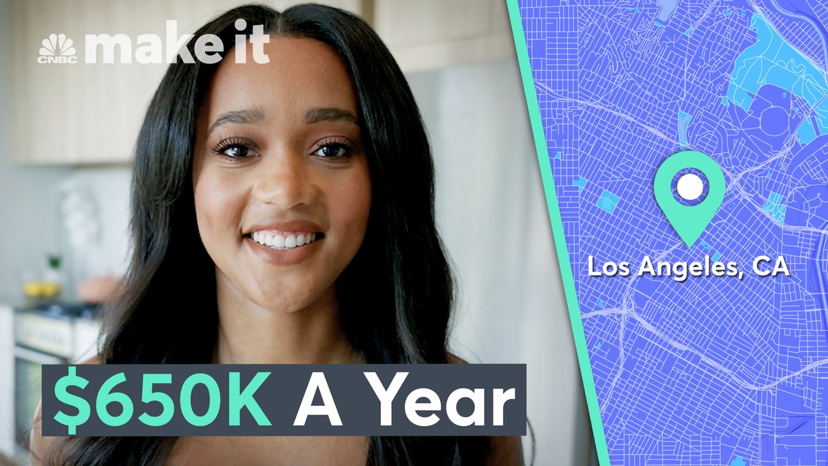 This 27-year-old former stock trader earns $650,000 a year in LA—and she’s on her way to $1 million 🤯 (via CNBC Make It)