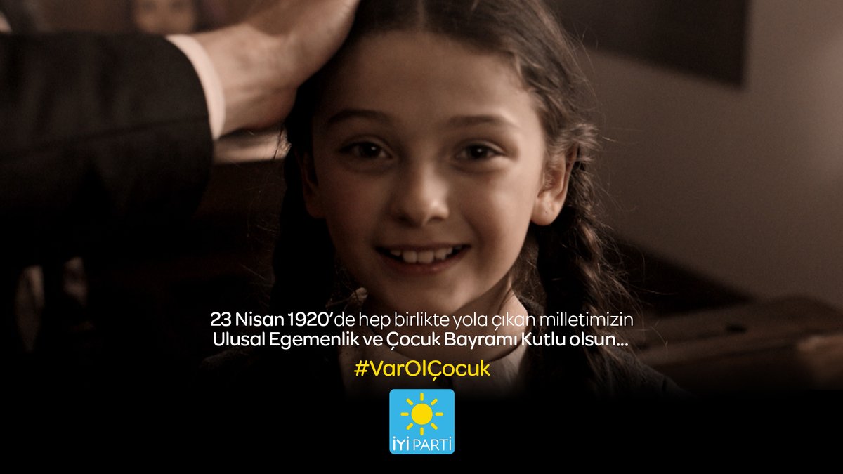 1920'den 2023'e uzanan inancımız ve kararlılığımızla; Milletimiz, bir kez daha kendi iradesine sahip çıkacak ve hep birlikte tarih yazacak! 23 Nisan Ulusal Egemenlik ve Çocuk Bayramımız kutlu olsun! #VarOlÇocuk