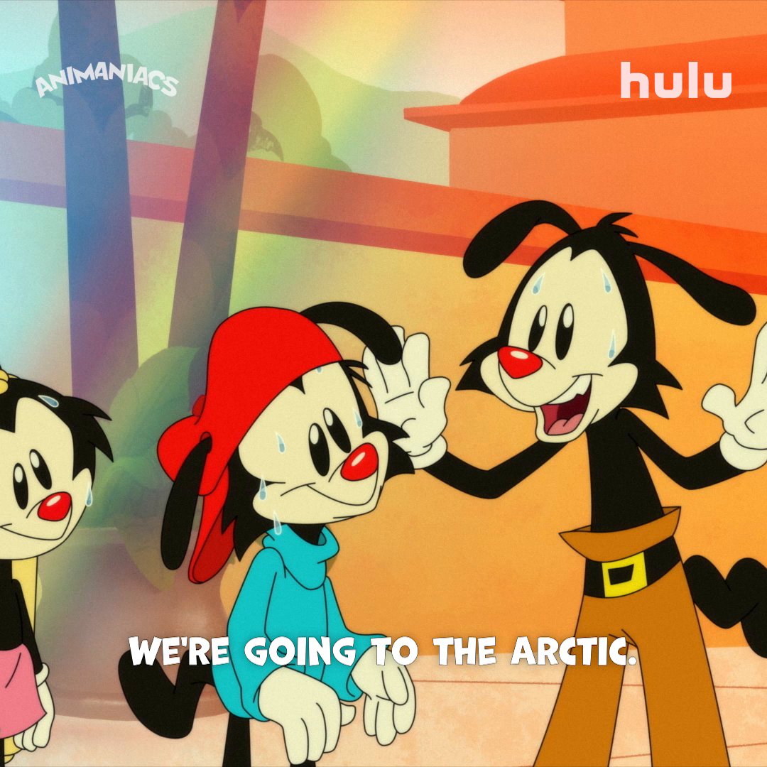 This Earth Day remember that only YOU can prevent smooth-talking planet-melting polar bear tycoons. #Animaniacs