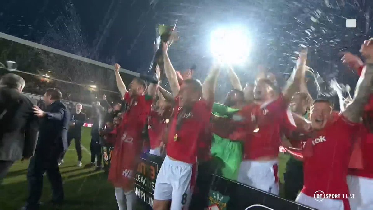 Your National League Champions!! 🔴⚪️ #WxmAFC