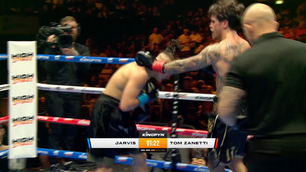 ITS ALL OVER! 😳 Jarvis stops Tom Zanetti in round 3! #KingpynQF | TONIGHT, LIVE ON PPV FROM 7PM | OVO Arena Wembley | Buy NOW!
