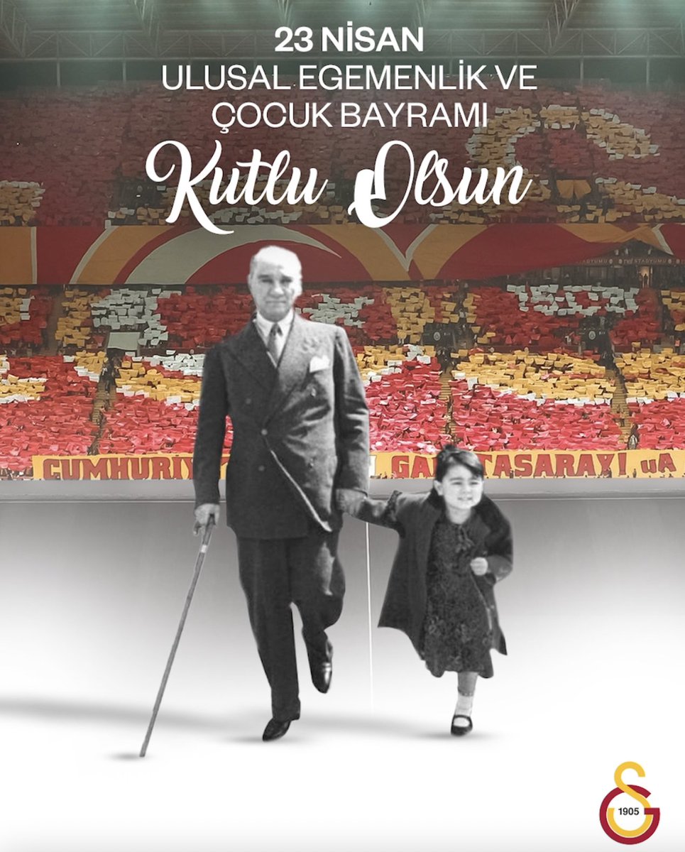 Atatürk'ün tüm dünya çocuklarına armağanı 23 Nisan Ulusal Egemenlik ve Çocuk Bayramı kutlu olsun. Çocuklarımız, bağımsızlığımızın yarınlardaki koruyucuları olduklarını bilerek bu bayramı sevinçle yaşasınlar, Atalarına layık nesiller olma sorumluluklarını hiç unutmasınlar.