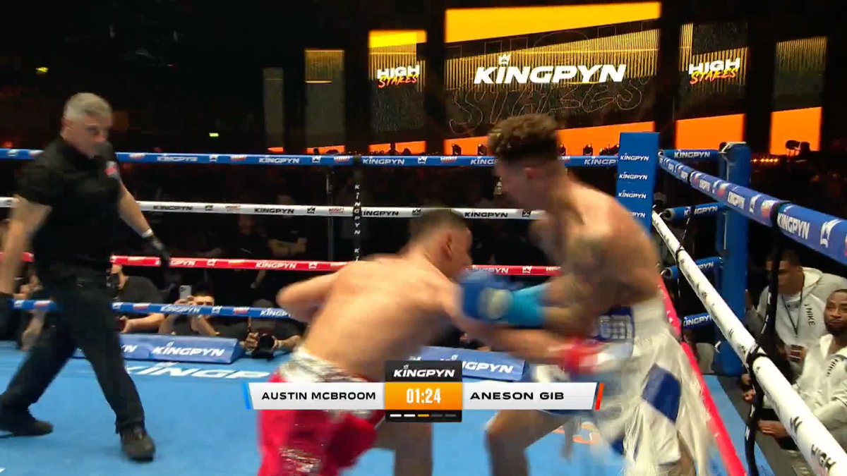 REPEAT IT IS! 🔥 Ali stops Austin McBroom in the third! 🥊 #KingpynQF | TONIGHT, LIVE ON PPV FROM 7PM | OVO Arena Wembley | Buy NOW!