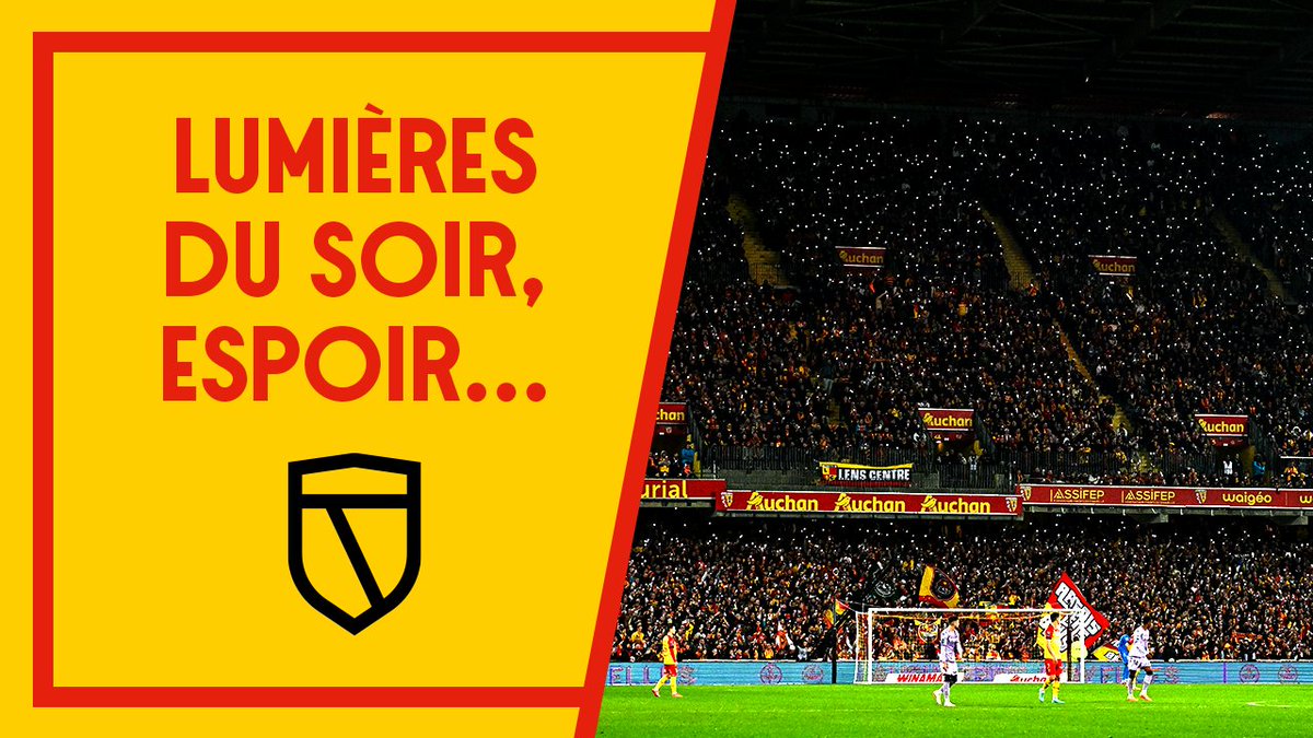 Lumières du soir, espoir... ✨ #FierDEtreLensois #RCLASM