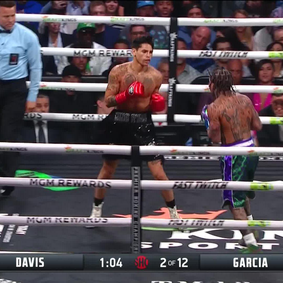 The accuracy on that first Tank knockdown 🎯 #DavisGarcia