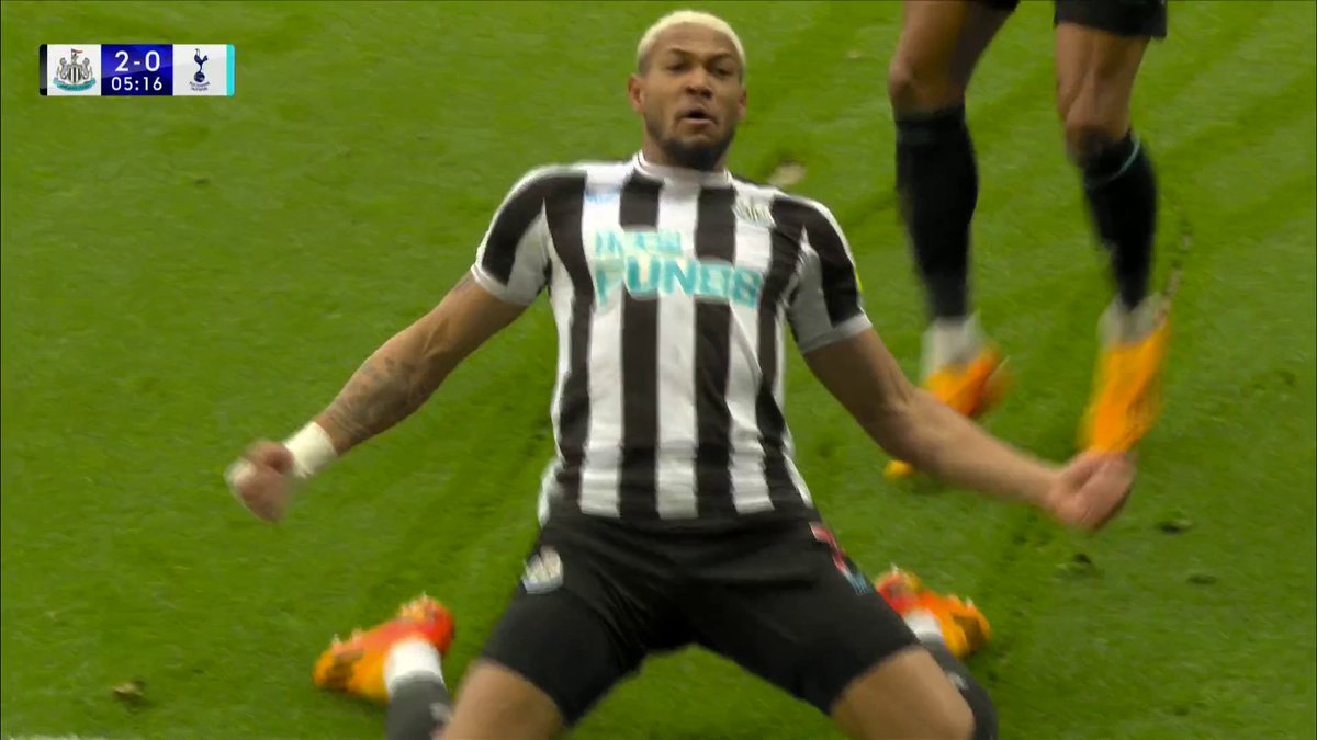 "BLOWN AWAY WITHIN SIX MINUTES!" What a finish from Joelinton! 👏