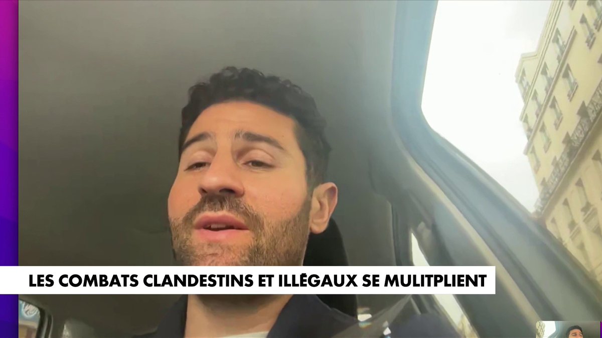 Cyril Benzaquen (sur le phénomène des combats clandestins) : «C'est dû à l'évolution et à l'effervescence des réseaux sociaux», dans #90MinutesInfoWE