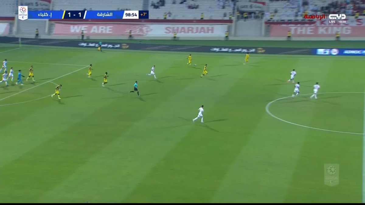 دوري ادنوك للمحترفين: • انتهت - الشارقة 1 : 2 اتحاد كلباء الملك اضاع بوصلة الانتصار و يتعثر مجدداً على ملعبه بهدف من احمد عامر في اخر ثانية 🔥