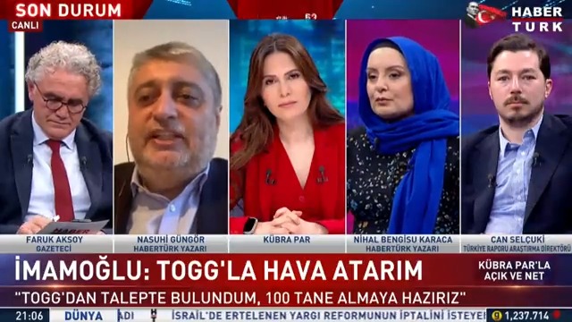 Projeler mi vaatler mi seçimi kazandıracak? Seçime hangi aday önde giriyor? Habertürk Yazarı Nasuhi Güngör #AçıkveNet'te kübra par'a değerlendirdi.