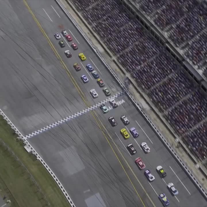 THIS IS Talladega Superspeedway! The #GEICO500 is underway on FOX!