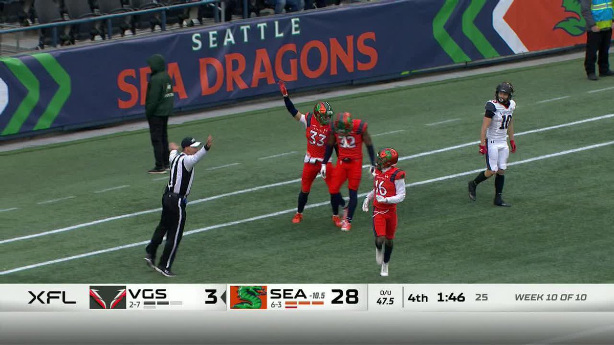 THE CHASEDOWN FROM BEHIND NO TD 🤯 XFL