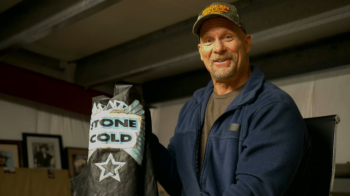 Thanks for watching tonight's #WWEonAE premieres! Next Sunday, @SteveAustinBSR will be TAKING OVER WWE Superstar Sunday when he is featured during the return of WWE's Most Wanted Treasures at 9/8c, followed by the series premiere of Stone Cold Takes on America at 10/9c on A&E.