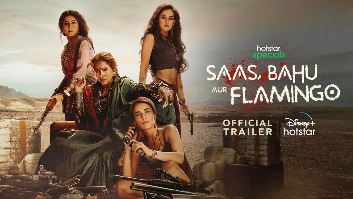 Here Queens are the kings. #HotstarSpecials #SaasBahuAurFlamingo all episodes streaming from 5th May. #SBFOnHotstar #DimpleKapadia @Deepakyahanhai #RadhikaMadan Isha Talwar Angira Varun Mitra @ashishsverma #UditArora Jimit Trivedi #NaseeruddinShah
