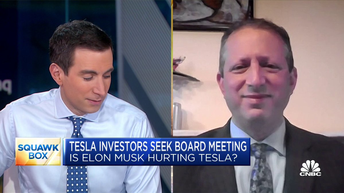 A group of $TSLA investors sent an open letter to the board of the company accusing it of mismanagement and calling for a meeting to discuss Elon Musk's performance. One of the investors, Office of New York City Comptroller Mark Levine Brad Lander joins with more: