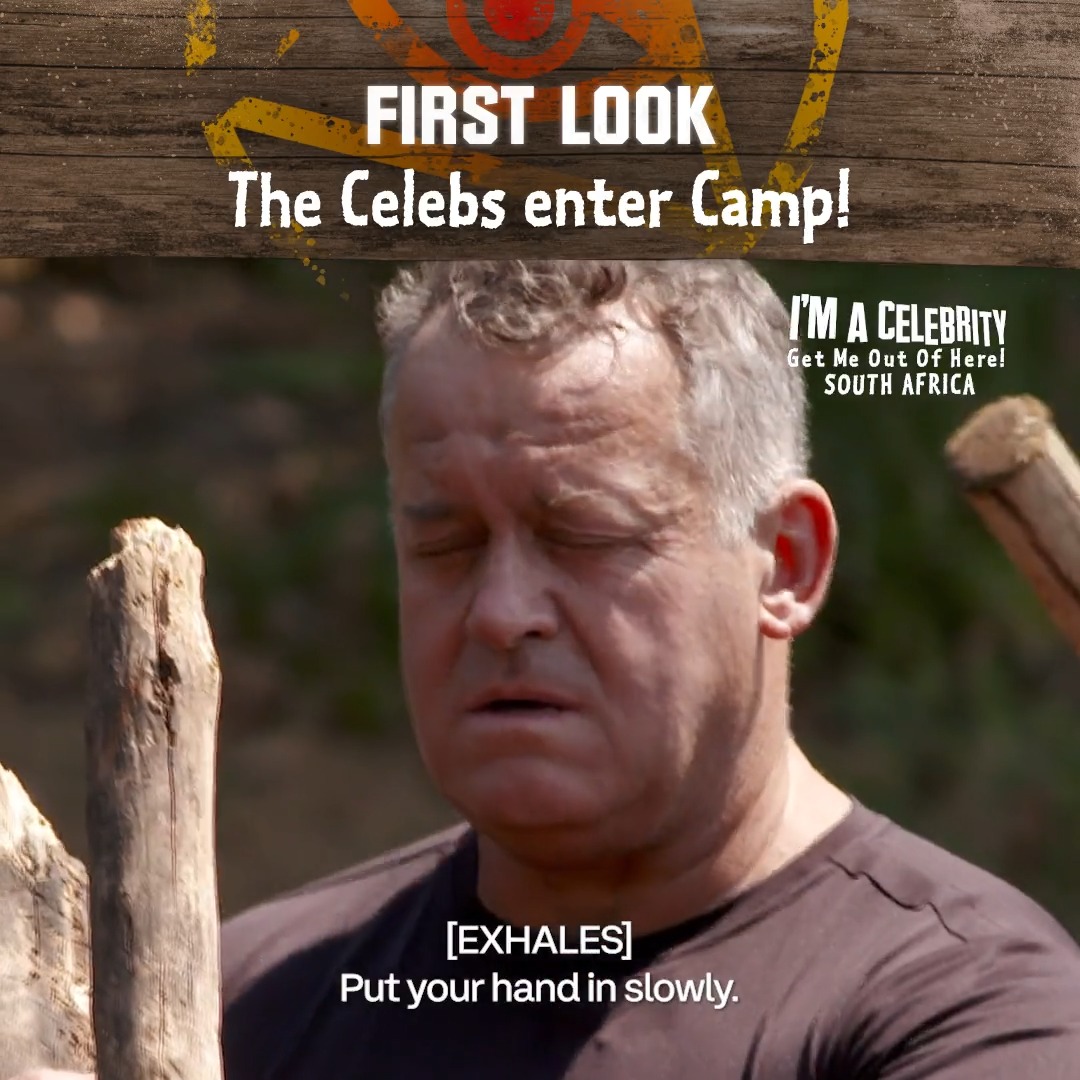 Step 1: Welcome drink ✅ Step 2: Revisit past trauma ✅ Here’s your First Look at tonight’s #ImACeleb South Africa on ITV1 and STV at 9pm