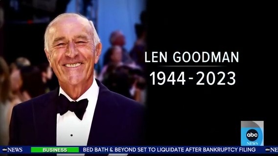 We're remembering beloved #DWTS judge Len Goodman, who passed away at 78. @laraspencer has more on his life and career. 💔 Dancing with the Stars #DWTS