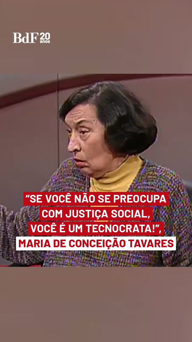 Ex-deputada e militante da esquerda, hoje (24) Maria da Conceição Tavares completa 93 anos. Lembrada por sua postura combativa, a escritora luso-brasileira é autora de diversos livros que questionar o capitalismo brasileiro. #BrasildeFato