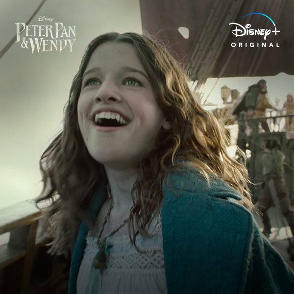 Follow the second star to the right and stream #PeterPanAndWendy this Friday only on Disney+. ✨