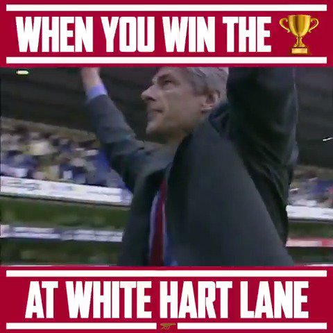 🗓 April 25 will always be a special day for us... 🔴 On this day in 2004, we won the league at White Hart Lane... again 😉🏆 Arsenal