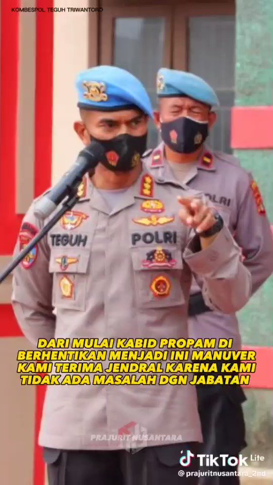 Kadiv Propam Kaltara di copot krn menjalankan tugas dg BENAR krn Bongkar Kasus Penimbunan Solar. Ayahnya Mantan KOPASSUS. So, anak MACAN tdk akan pernah brubah mjd embek. Inilah gambaran presisi polri yg ssgghnya! Yg Baik / Jujur Singkirkan! Yg sambo dipelihara🙄 LUARBINASA!