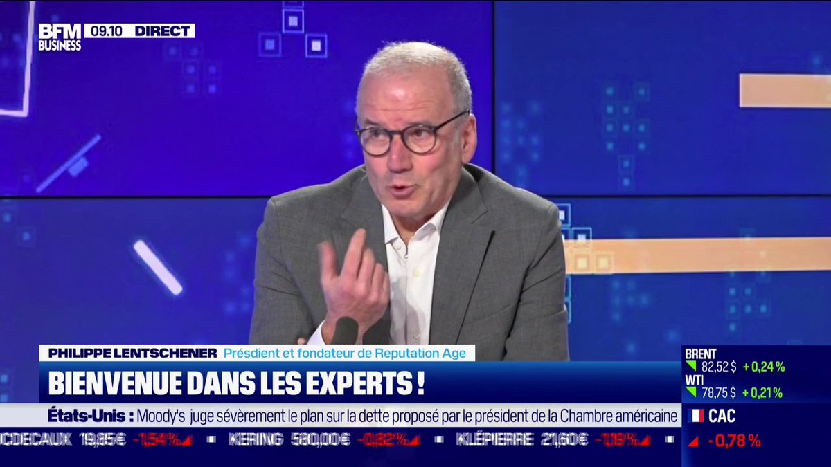 Pour ce chef d'entreprise, il faut arrêter avec "la raison d'être" des entreprises: 👉 "France Télécom, son but c'est de sauver la planète ? C'est une blague ! (...) Les Britanniques et les Américains nous prennent pour des dingues"