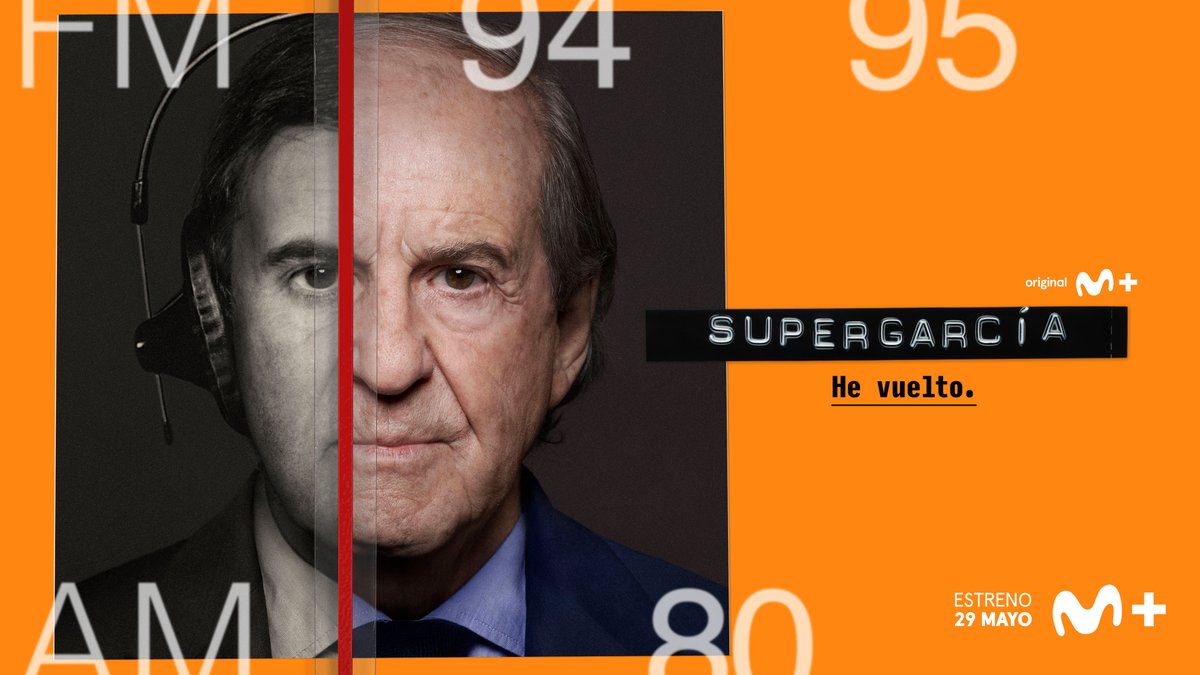 En España, 1.455.085 personas se apellidan García. Pero García sólo hay uno. Vuelve José María García. 🎙️ #Supergarcía 🎙️ 📅 29 de mayo, estreno en Movistar Plus+.