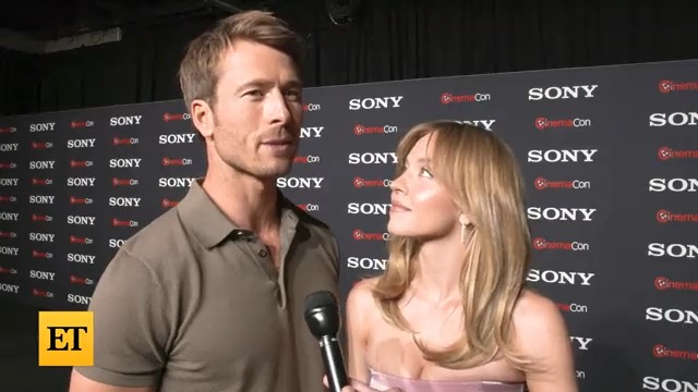 Glen Powell and Sydney Sweeney gush over filming in Australia together and tease their highly anticipated rom-com #AnyoneButYou at #CinemaCon.