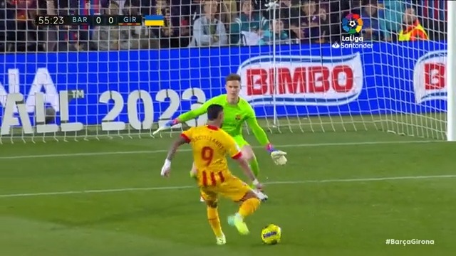 El “taty” falló esto contra el Barça. La liga más comprada de la historia