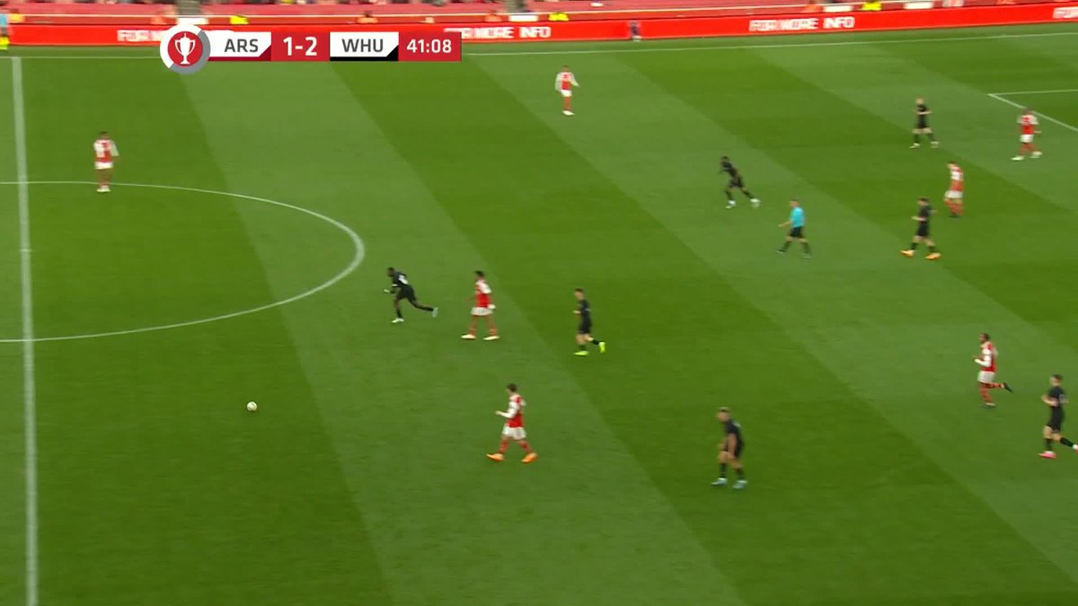 OH. MY. 😳 West Ham United's Gideon Kodua has just done this in the #FAYouthCup Final 🤯 #EmiratesFACup