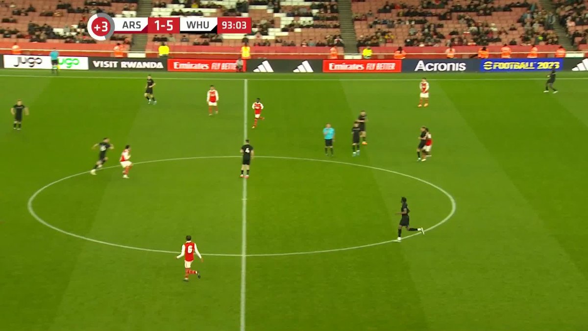 ⚒️🔴 Here is the moment West Ham won the FA Youth Cup for the first team since 1999, beating Jack Wilshere's Arsenal 5-1 at the Emirates. (Emirates FA Cup)